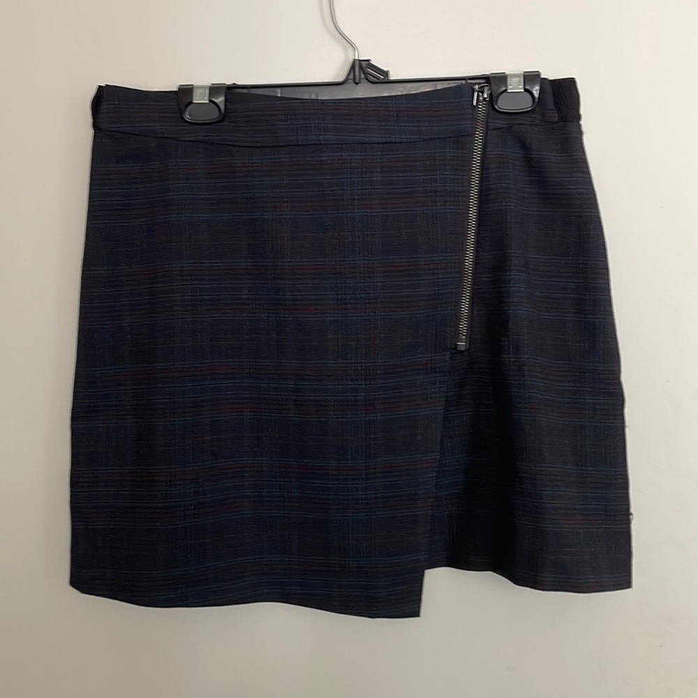 edc Tartan Side-Zip Mini-Skirt Size L